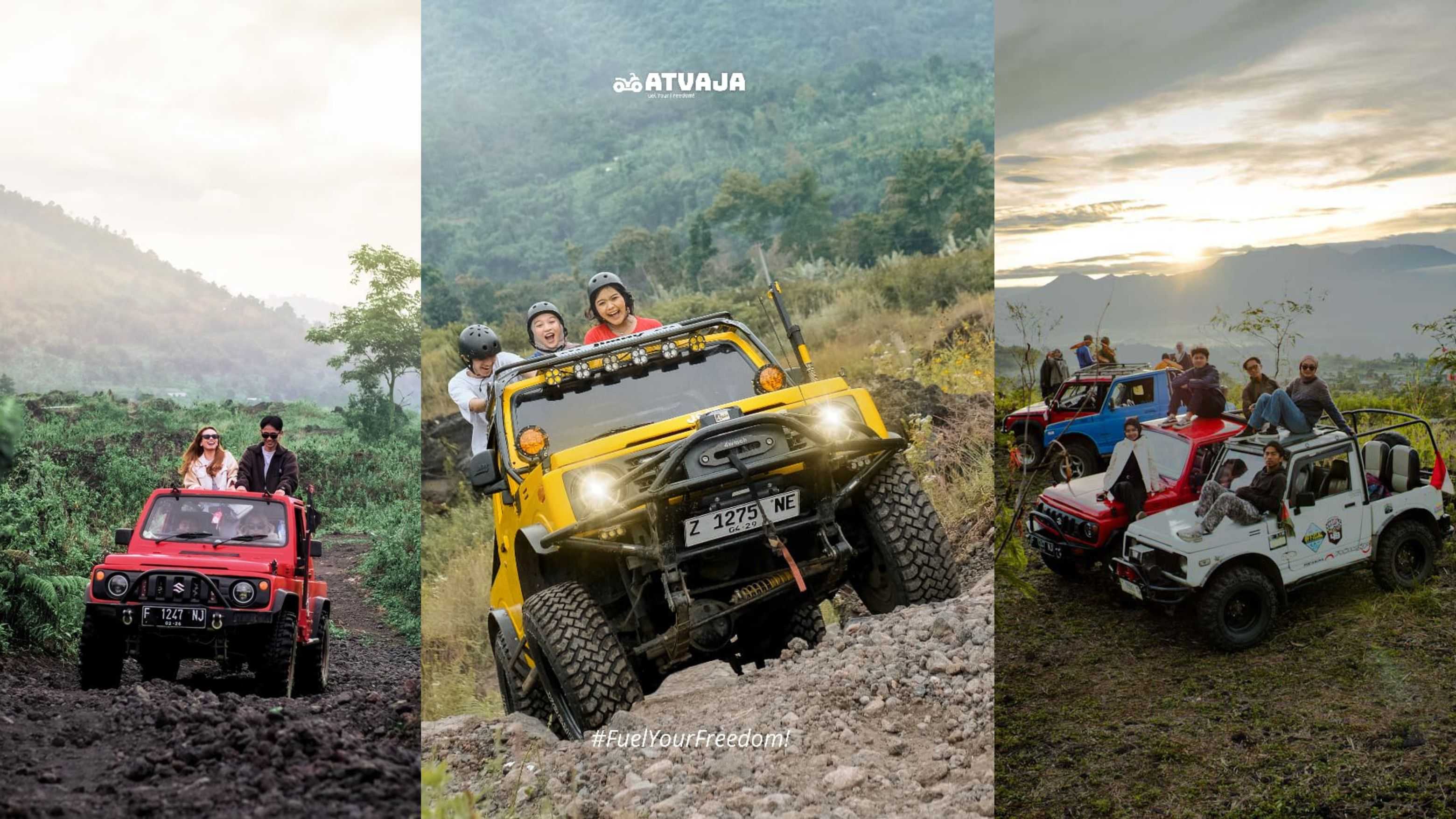 Jeep Off-Road Garut (ATVAJA) – Sensasi Petualangan Ekstrem di Alam Garut